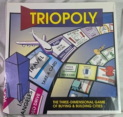 Triopoly: Three-tier game, buying & building cities SEALED New