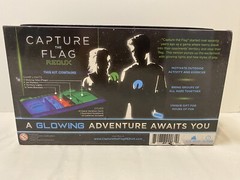 CAPTURE THE FLAG REDUX Original Glow In The Dark Outdoor Game-Complete