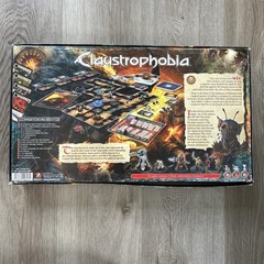 Claustrophobia Board Game 2013 100% Complete Base by Asmodee No Expansions