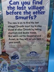 2017 Outset Media Smurfs THE LOST VILLAGE Board Game Factory sealed unopen new