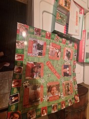 Elf Card Scramble Board Game Holiday Christmas