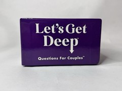 Lets Get Deep Questions For Couples Game Card Game For Date Night