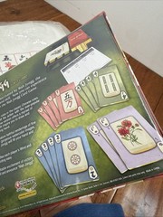 Mah Jongg Card Game Gold Standard Edition Official Play & Canvas Bag