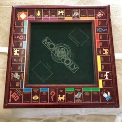 Monopoly Collector’s Edition 1991 Franklin Mint Wooden Luxury Board Game