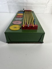 Antique GEE-WIZ No. 40 Wolverine Supply Toy Metal Horse Racing Game