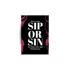 Sip or Sin Drinking Couple Game – Freaky Couples Game for Romantic Date Night, A