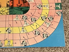 Vintage 1941 Superman Game Board Milton Bradley
