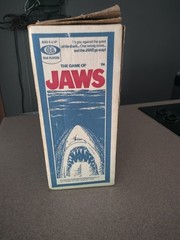 Ideal The Game of Jaws Shark Board Game 1975 All Original box & pieces