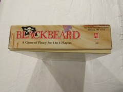 Avalon Hill 1991: BLACKBEARD – Game of Piracy in the Golden Sail Age (PUNCHED)