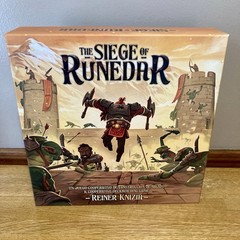 The Siege Of Runedar Board Game Complete Game 1-4 Players (2021 Reiner Knizia)