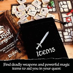 Fantasy Adventure Board Game for Families & RPG Fans | 1–4 Players, Ages 7+ |…