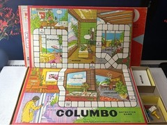 1973 VINTAGE BOARD GAME-Columbo- Milton Bradley Complete- RARE