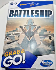 Hasbro Battleship Grab & Go Portable Travel Game – Brand New / Factory Sealed