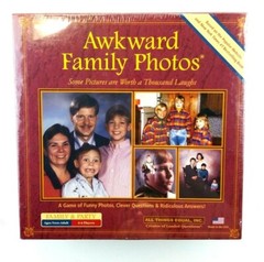 New Sealed Awkward Family Photos Board Game By All Things Equal Hilarious Fun