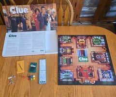 Parker brothers classic detective board game clue complete
