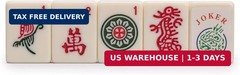 Yellow Mountain Imports American Mahjong Joker Tile Decal Stickers, Set of 8