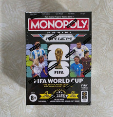 Panini Monopoly Prizm FIFA World Cup 2022 Sealed Trading Cards