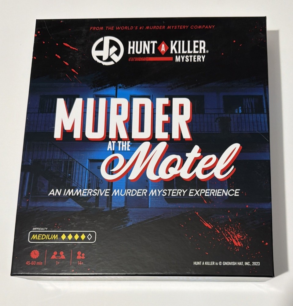 Hunt A Killer Murder at The Motel Mystery Game