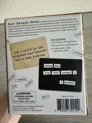 Ransom Notes Game Charty Party Word Magnets