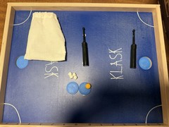KLASK The Magnetic Game of Skill -2016 Wooden Tabletop Game
