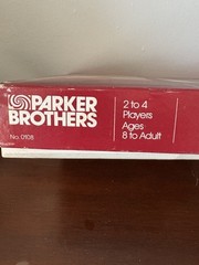 Vintage – Parker Brothers Option Double-Sided Word Board Game 1983 Edition –