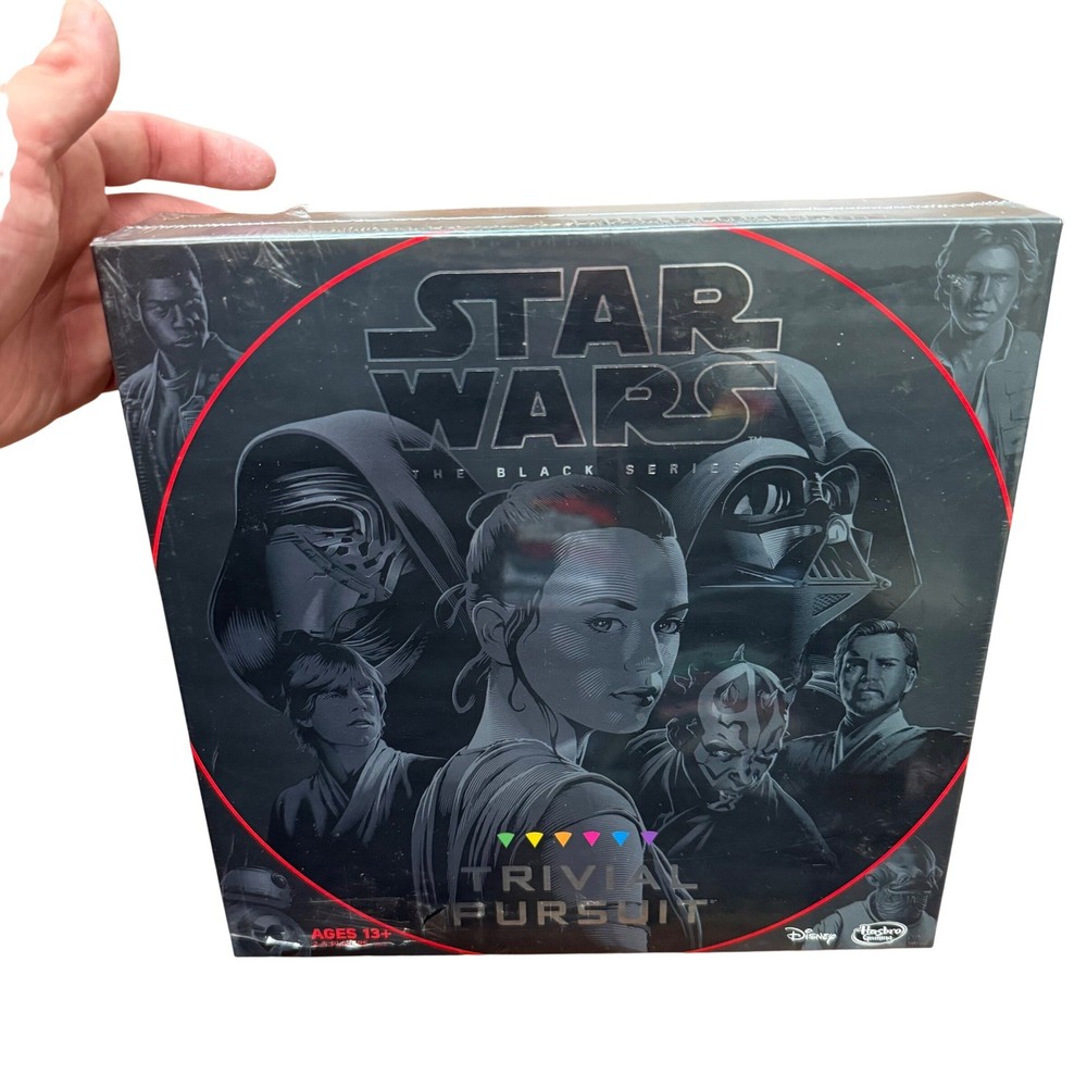 Hasbro Star Wars Trivial Pursuit Board Game Unisex OS Black Series B8615 New
