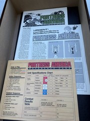 Fortress America AND Shogun MB Gamemaster Series Board Games 1986 Vintage