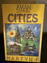 CITIES Board Game Z-Man Games City Building Strategy Tile Puzzle ▪︎ Complete
