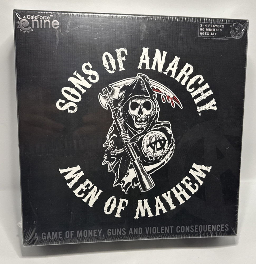 New Sons of Anarchy : Boardgame: Men of Mayhem Sealed