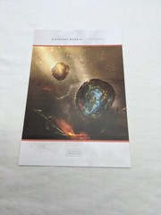 Lot Of (24) Unsettled Orange Nebula Board Game Art Prints 6″ X 9″