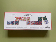 NEW Anthropologie Home Liberty London Domino Set Wood Floral