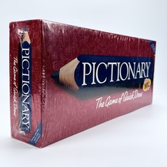 Hasbro Pictionary The Game of Quick Draw Gameplay 1997 Brand New Sealed Vintage