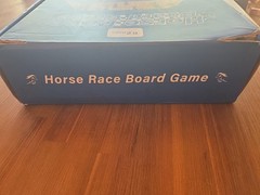 BZnota Horse Race Board Game Damaged Box New