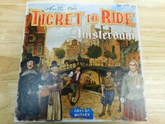 DoW Ticket to Ride Amsterdam in opened but complete and in great shape