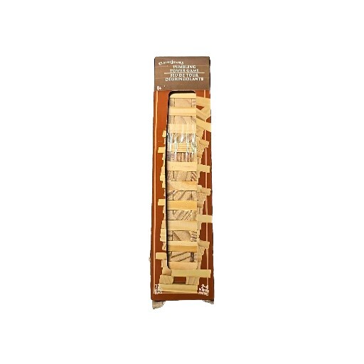 Tumbling Towers Stacking Game -72 Piece Set -Wood CRAFT Blocks