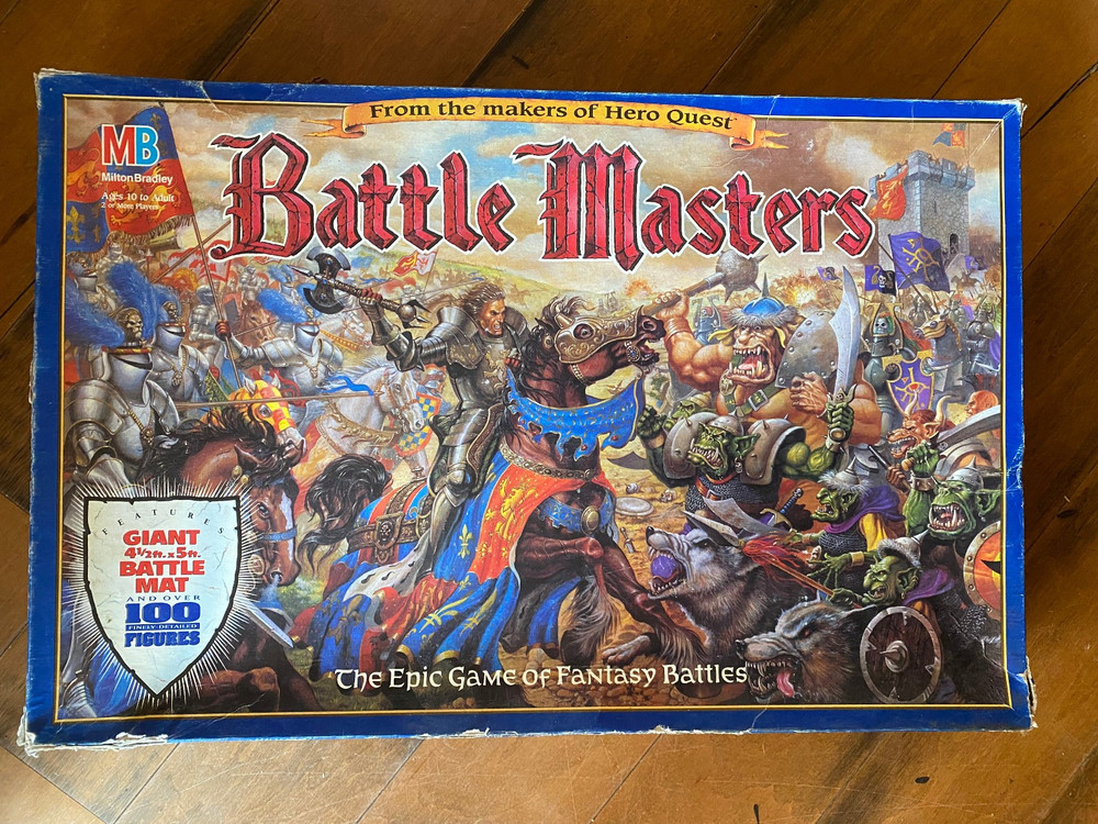 Milton Bradley Battle Masters Game Nearly Complete *Read Description*