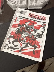 Shogun Samurai Swords Board Game 1995 Milton Bradley