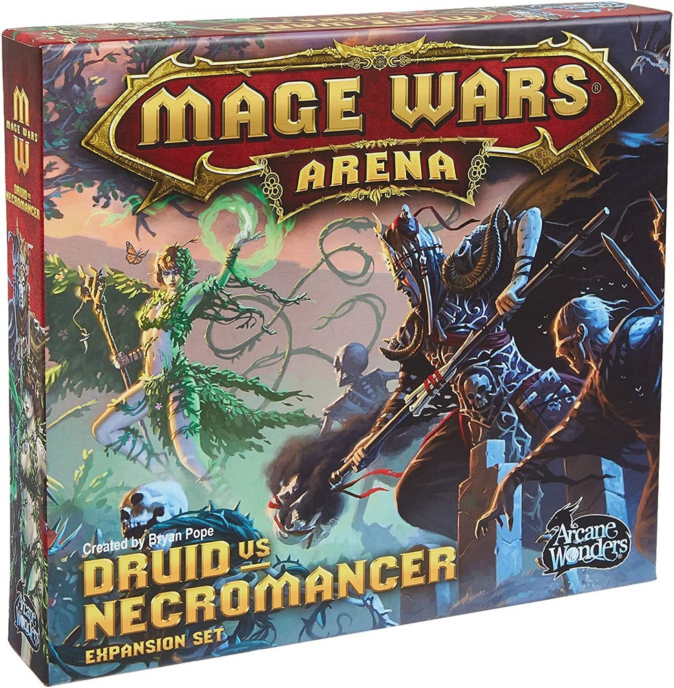 Arcane Wonders Mage Wars Druid Vs Necromancer