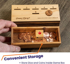 Creative Crafthouse Penny Drop Size Medium from Fun Family or Bar Game