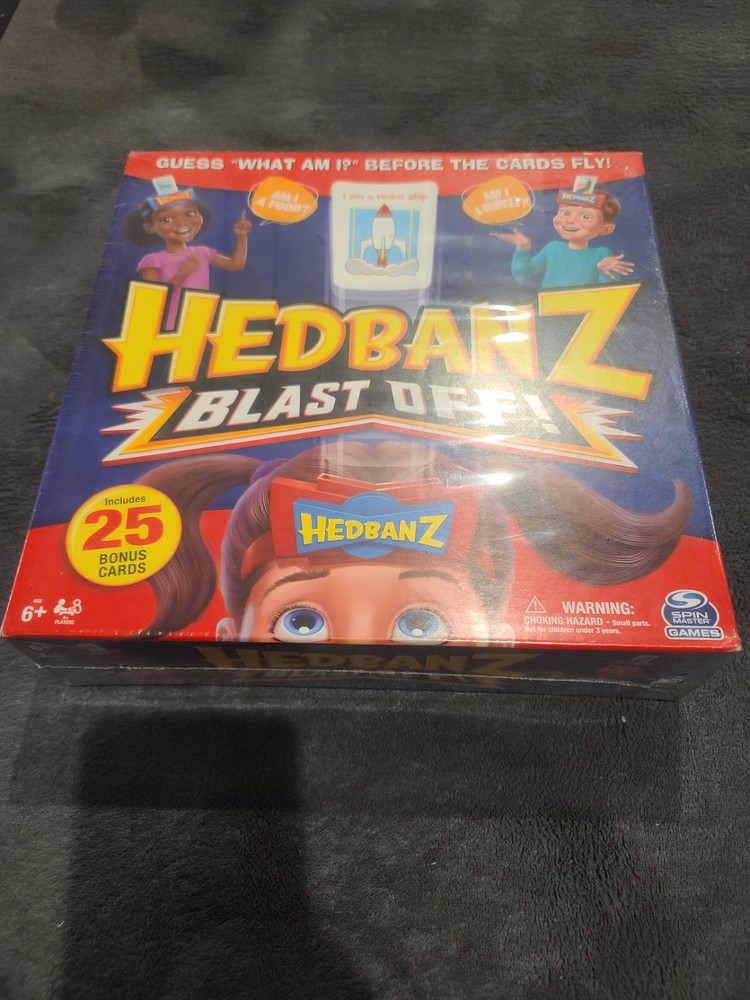 Hedbanz Blastoff Guess Game for Families & Kids 6+ Spin Master Games