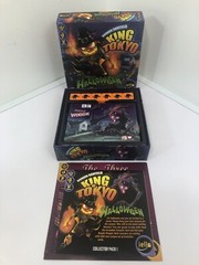 King of Tokyo Board Game + Halloween Pack LOT OF 2! IELLO Richard Garfield