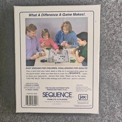 Sequence Board Game – Strategy & Fun for All Ages | NEW Sealed | English/Spanish