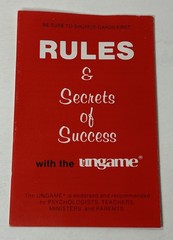 Vintage Pocket Size The Ungame – Teen Version – Tailcor – 1989 – With Rules Nice