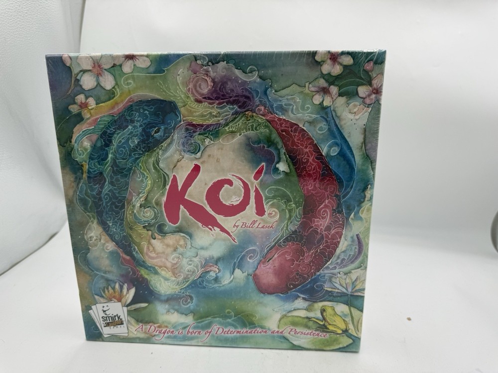 Koi Board Game, ✨✨Smirk & Laughter Games, 2018 Bill Lasek, S&D 1003 NEW ✨✨