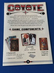 Coyote A Bluffing Game, Spartaco Albertarelli, 3-6 Players Ages 10+ Deluxe 2020