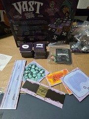 Vast: The Crystal Caverns Leder Games Board Game 1-5 Players Ages 10+ 2017