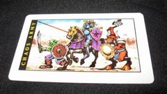 Battle Masters Board Game #4210 1992 ~ Replacement CHAOS ARMY CARD #2