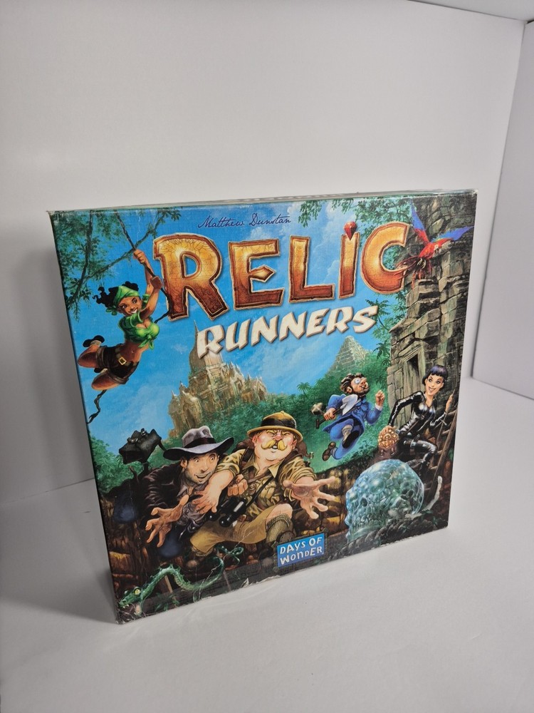 Relic Runners Days Of Wonder Matthew Dunston Family Strategy Game Temple Ruins