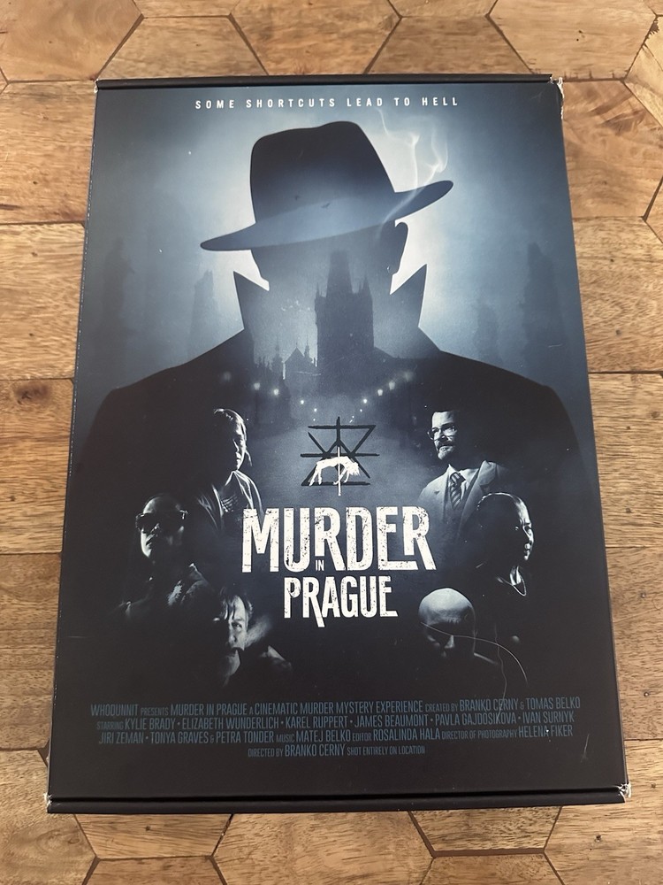 Murder in Prague Game – Interactive Detective Kit Mystery ***Read Description***