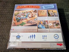 HABA Board Game Adventure Land + King & Princess Expansion